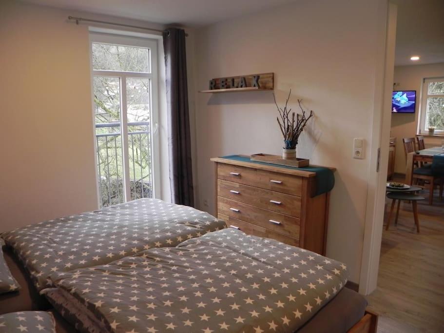 Ferienwohnung Tiererlebnishof Obermuehle Biebergemund Luaran gambar