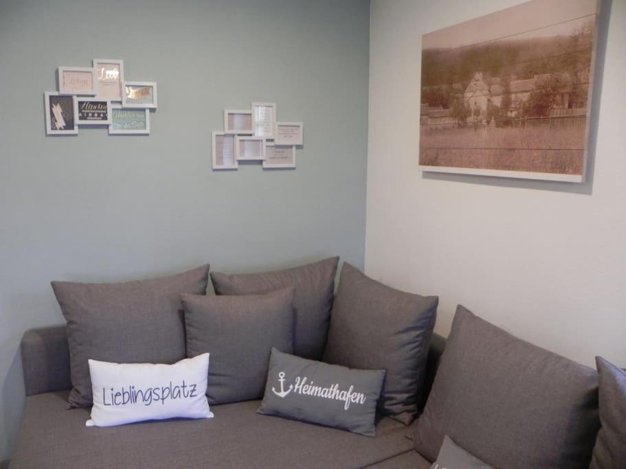 Ferienwohnung Tiererlebnishof Obermuehle Biebergemund Luaran gambar