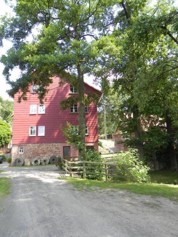 Ferienwohnung Tiererlebnishof Obermuehle Biebergemund Luaran gambar
