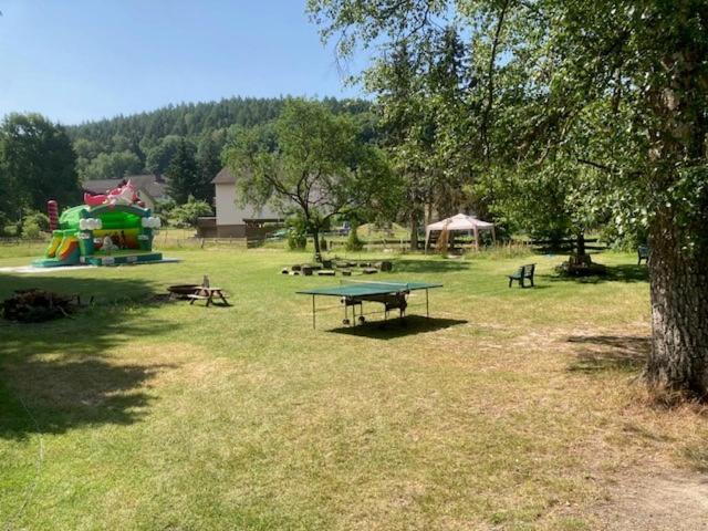 Ferienwohnung Tiererlebnishof Obermuehle Biebergemund Luaran gambar