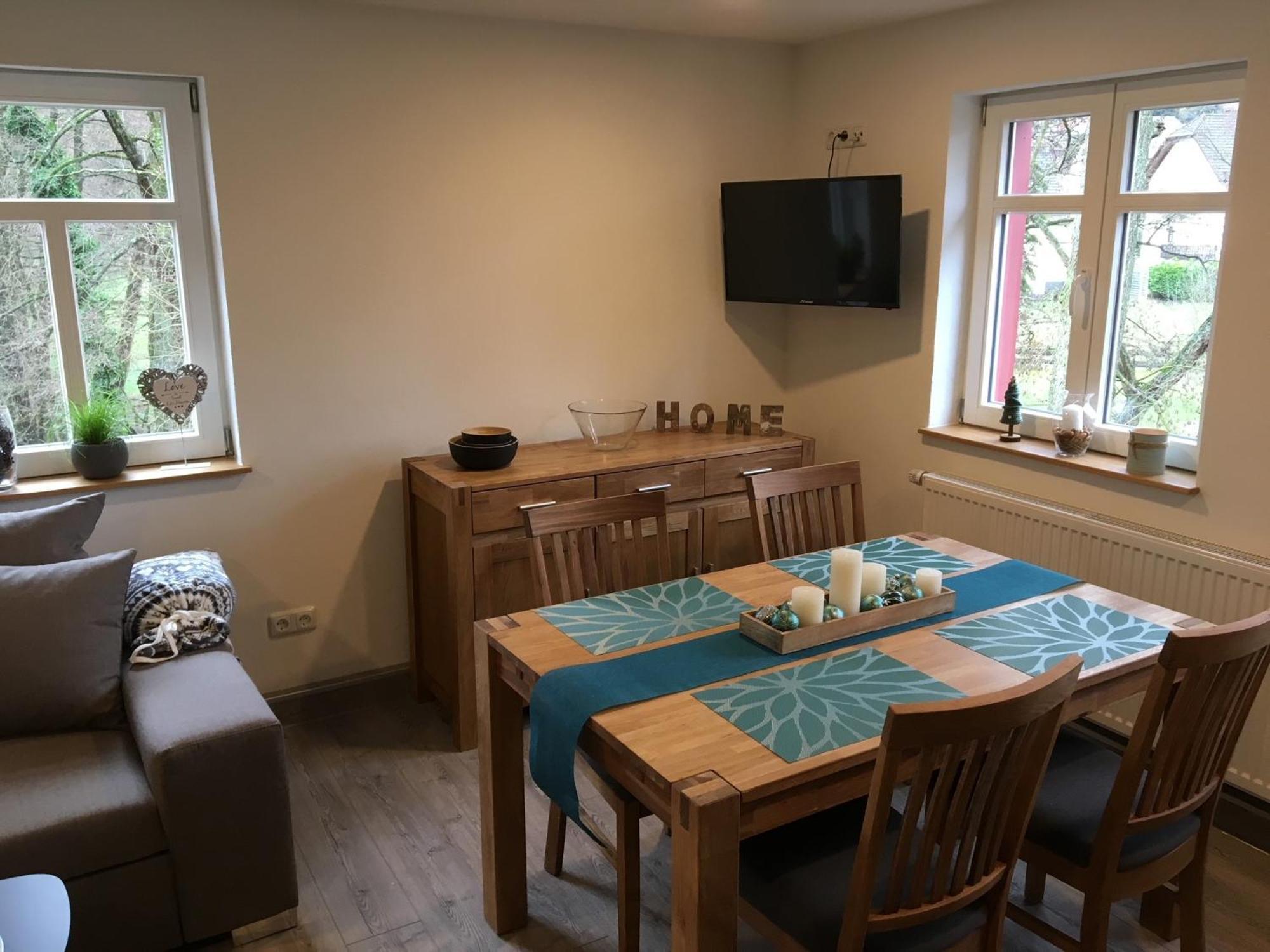 Ferienwohnung Tiererlebnishof Obermuehle Biebergemund Luaran gambar
