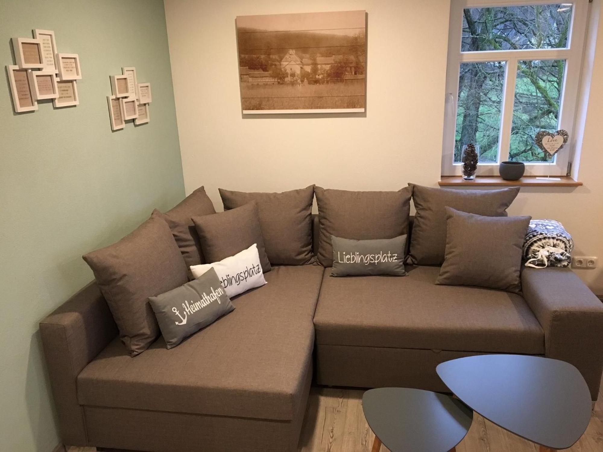 Ferienwohnung Tiererlebnishof Obermuehle Biebergemund Luaran gambar