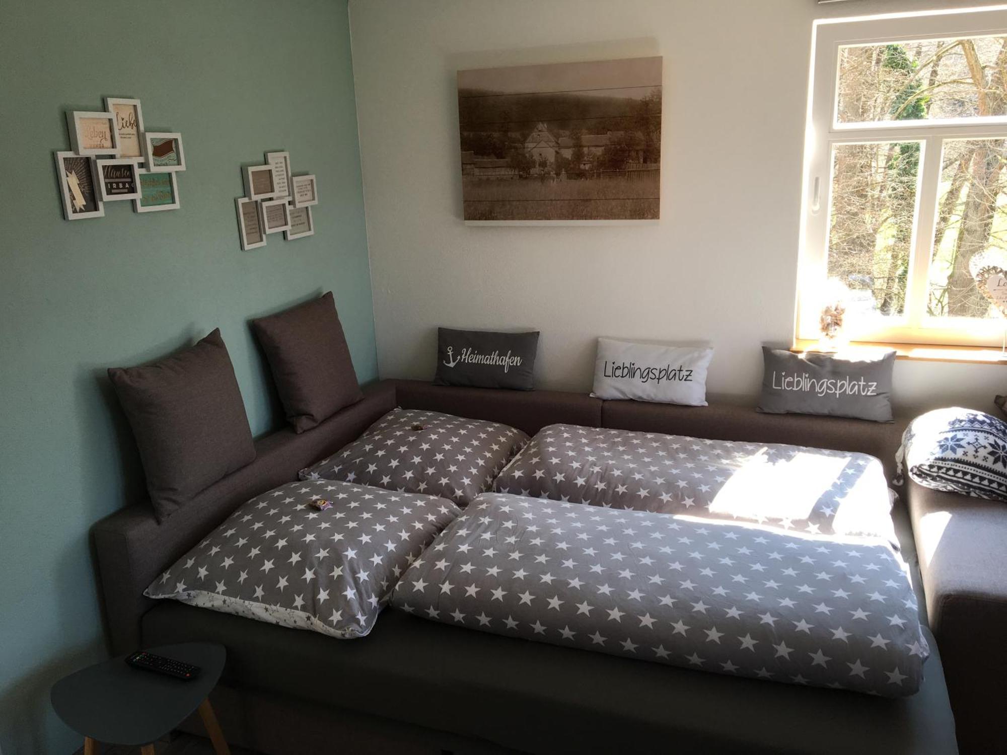 Ferienwohnung Tiererlebnishof Obermuehle Biebergemund Luaran gambar